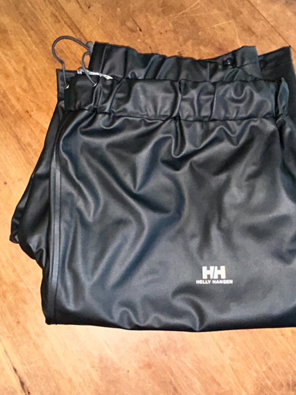 Helly Hansen Voss Pant, Men's XL, Black Helox+ Waterproof, Pull-on, NWT